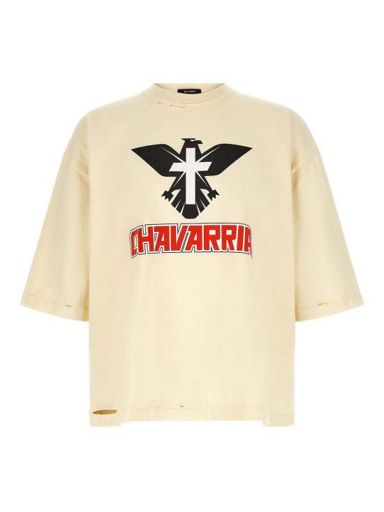 26SS 윌리 차바리아 반팔 티셔츠 WCJSY0275065 Beige