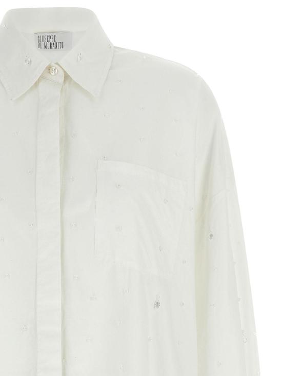 26SS 쥬세페 디 모라비토 셔츠 06PSED913R1640601 White - GIUSEPPE DI MORABITO