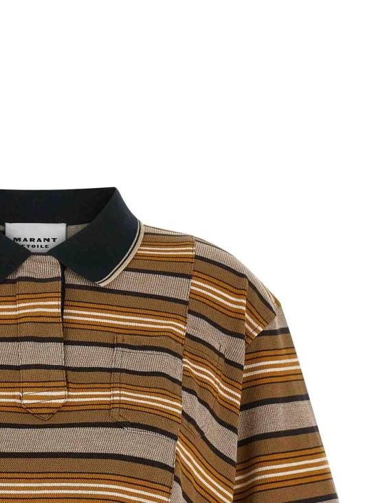 26SS 이자벨마랑에뚜왈 폴로 티셔츠 HT0836FAD1K04EBEKH Beige - ISABEL MARANT ETOILE