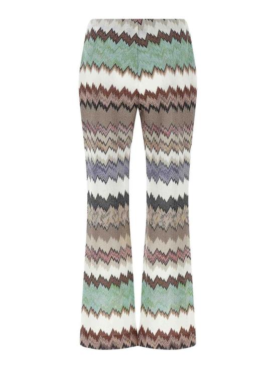 26SS 미소니 팔라초 팬츠 DS26SI0DBR014WSM9Y3 Multicolour - MISSONI