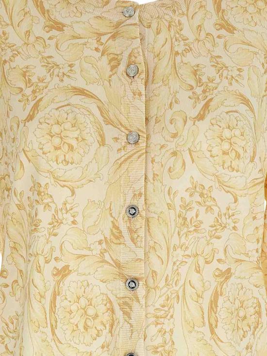 26SS 베르사체 가디건 10230201A170155Y570 Yellow - VERSACE