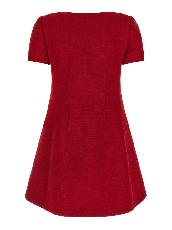 25FW 발렌티노 가라바니 숏 원피스 B0VAH3090YR9M Red - VALENTINO GARAVANI