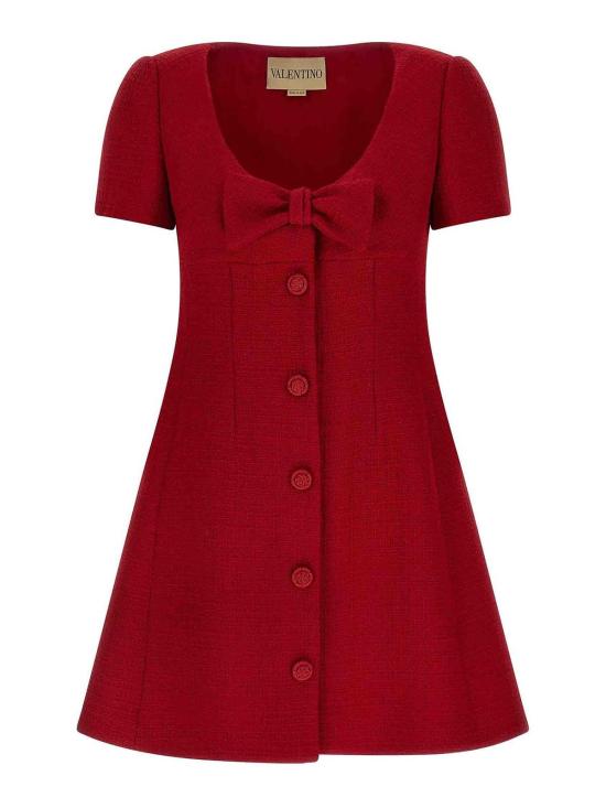 25FW 발렌티노 가라바니 숏 원피스 B0VAH3090YR9M Red