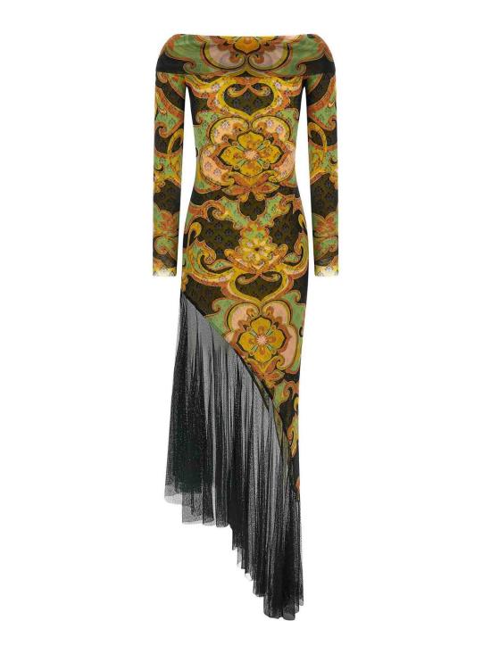 26SS 에트로 롱 원피스 WRHA059699IAS67X0812 Multicolour - ETRO
