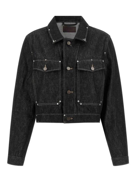 26SS 르메르 데님 자켓 OW1233LD1061BK965 Black