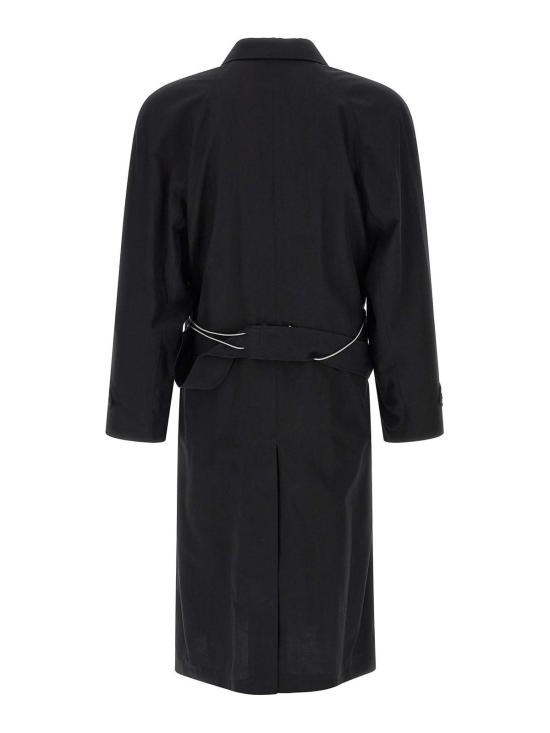 26SS 마리아노 트렌치 코트 MGSS26TC010126086 Black - MAGLIANO