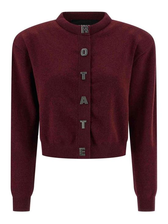 26SS 로테이트 바이 크리스텐슨 가디건 11385427342734 Dark Red