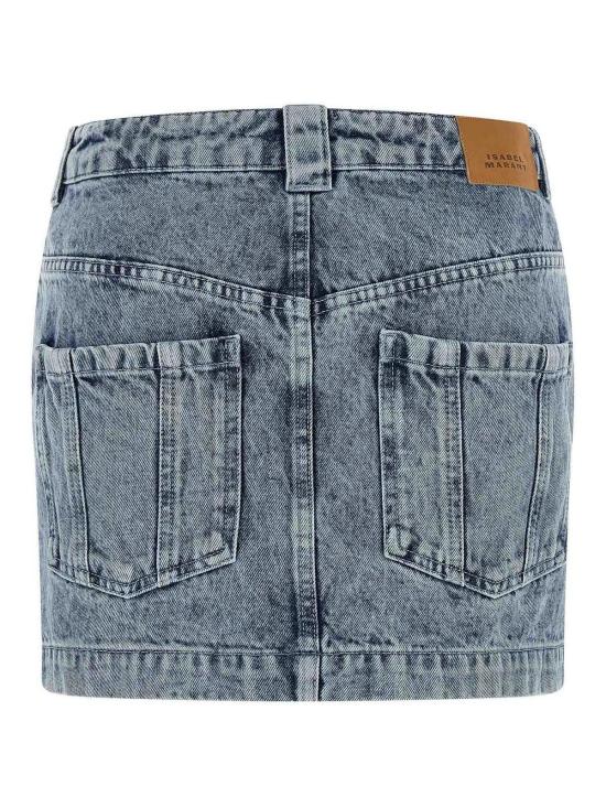 26SS 이자벨마랑에뚜왈 데님 스커트 JU0448FAD1H02E30LU Light Blue - ISABEL MARANT ETOILE