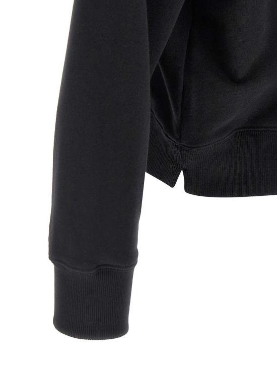 26SS 오프화이트 후드 티셔츠 OMBB085S26FLE00K0001 Black - OFF WHITE