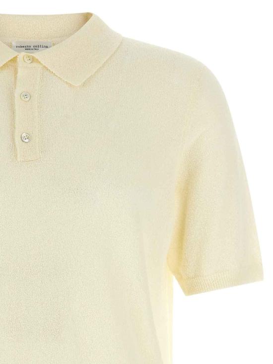 26SS 로베르토 콜리나 폴로 티셔츠 261MYA4402402 Beige - ROBERTO COLLINA
