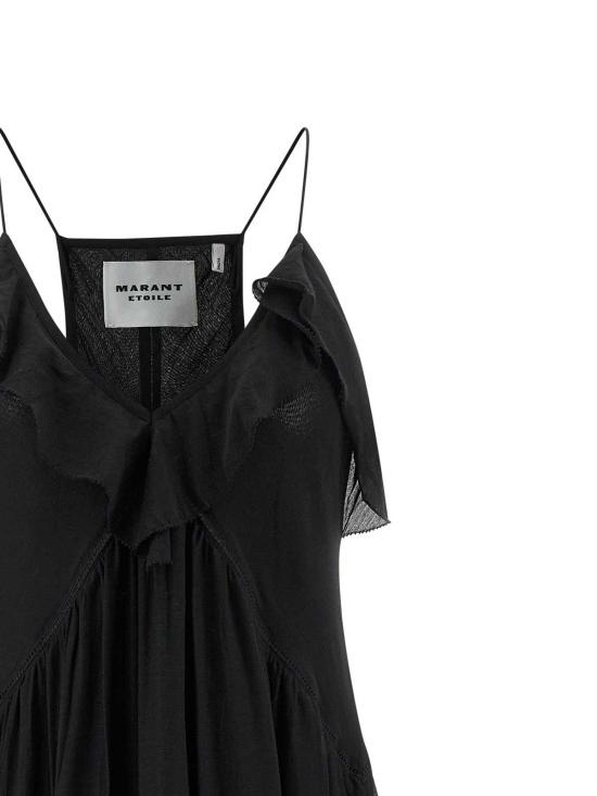 26SS 이자벨마랑에뚜왈 롱 원피스 RO1003FBB3J04E01BK Black - ISABEL MARANT ETOILE
