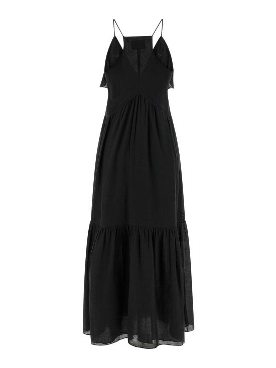 26SS 이자벨마랑에뚜왈 롱 원피스 RO1003FBB3J04E01BK Black - ISABEL MARANT ETOILE