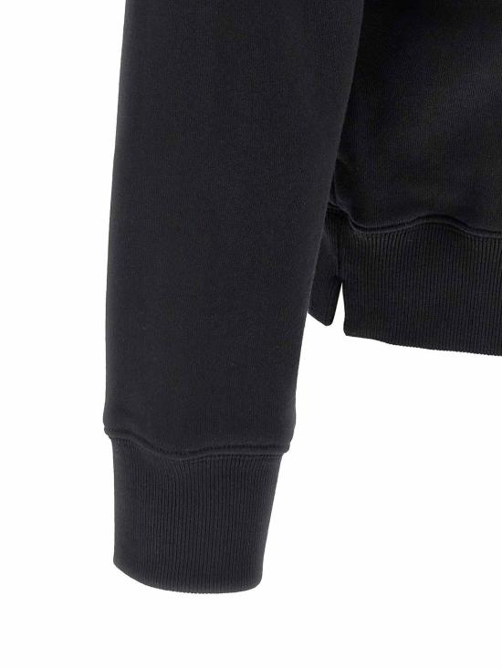 26SS 오프화이트 후드 티셔츠 OMBB085S26FLE00H0001 Black - OFF WHITE
