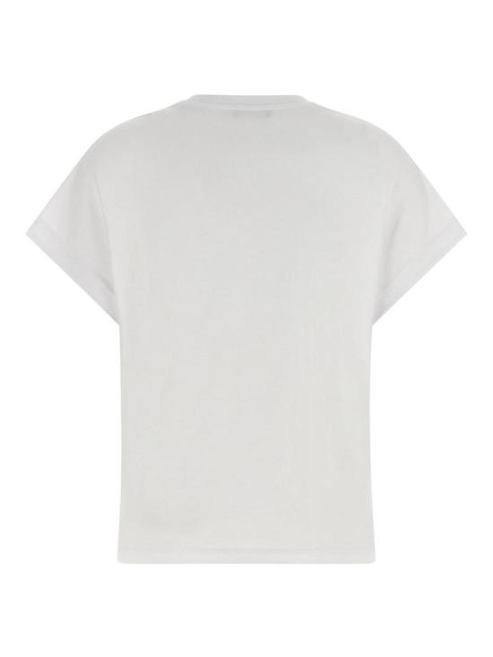 26SS 발망 반팔 티셔츠 GF0EG064BD56GSR White - BALMAIN