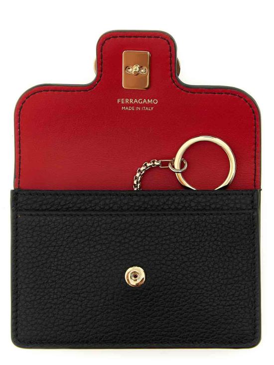 26SS 살바토레 페라가모 지갑 785795NEROFLAMERED Black - SALVATORE FERRAGAMO