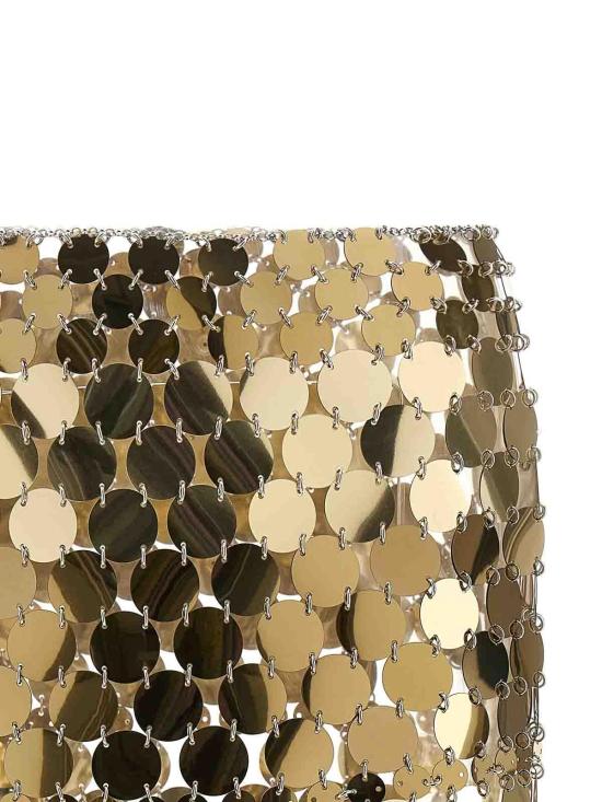 26SS 파코라반 숏 스커트 26PIJU157PS0129P712 Gold - PACO RABANNE