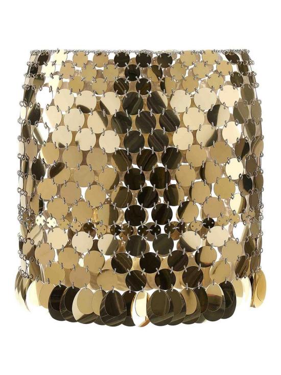 26SS 파코라반 숏 스커트 26PIJU157PS0129P712 Gold