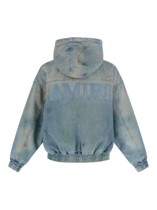 26SS 아미리 후드 티셔츠 AMOUJA1037543 Blue - AMIRI
