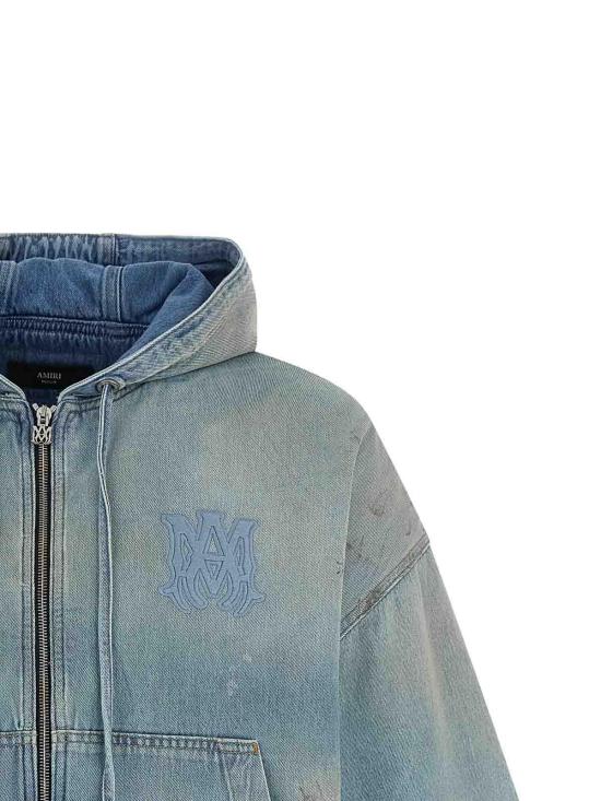 26SS 아미리 후드 티셔츠 AMOUJA1037543 Blue - AMIRI