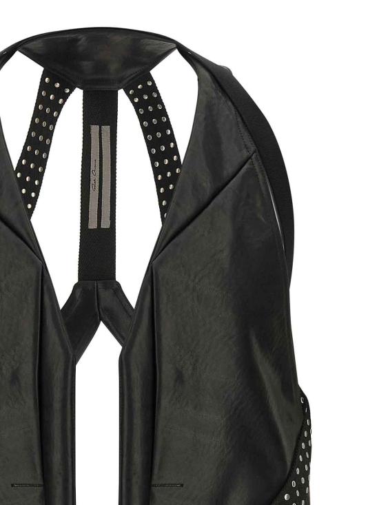 26SS 릭 오웬스 베스트 RR01F2910LGBR3S09 Black - RICK OWENS