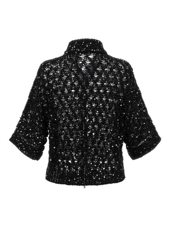 26SS 페세리코 가디건 E99168F039329A05A Black - PESERICO