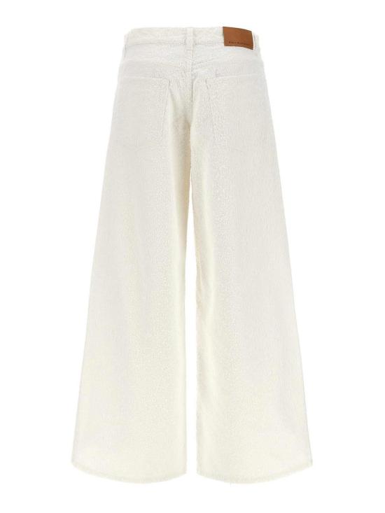 26SS 스텔라 맥카트니 스트레이트 팬츠 6D04603SQH469001 White - STELLA MCCARTNEY