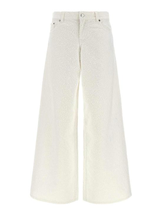 26SS 스텔라 맥카트니 스트레이트 팬츠 6D04603SQH469001 White