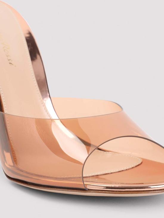 26SS 지안비토로시 뮬/슬리퍼 G1016595RICGMERGRO Rose Gold - GIANVITO ROSSI