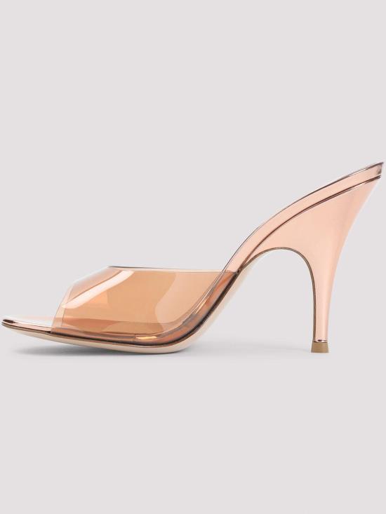 26SS 지안비토로시 뮬/슬리퍼 G1016595RICGMERGRO Rose Gold - GIANVITO ROSSI