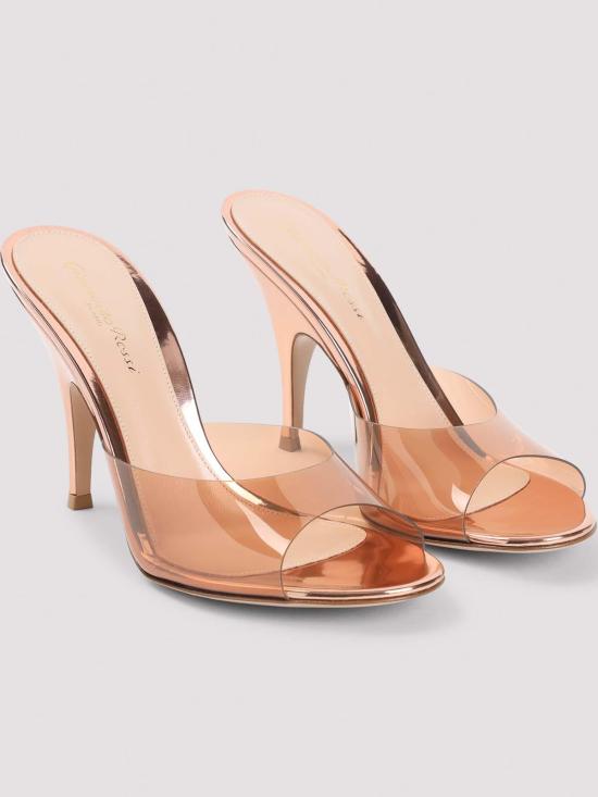 26SS 지안비토로시 뮬/슬리퍼 G1016595RICGMERGRO Rose Gold - GIANVITO ROSSI