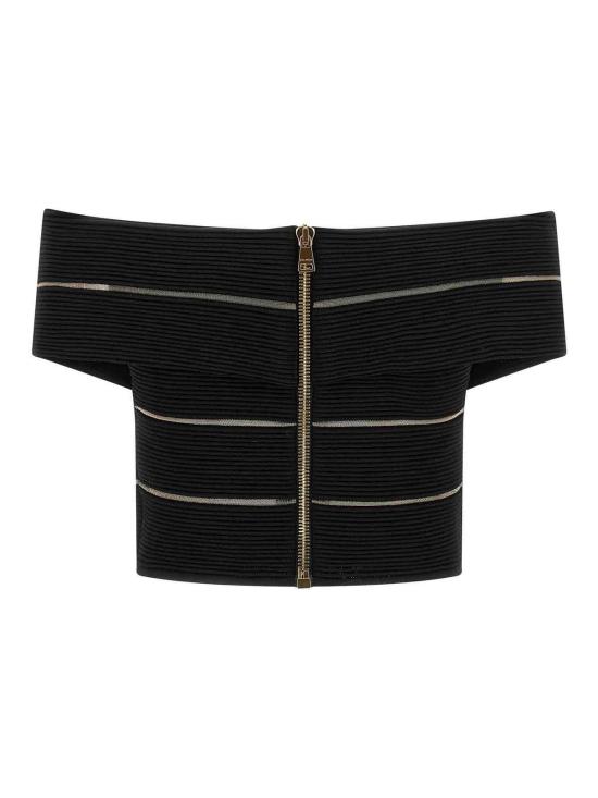 26SS 발망 민소매 티셔츠 GF0AB580KJ750PA Black - BALMAIN