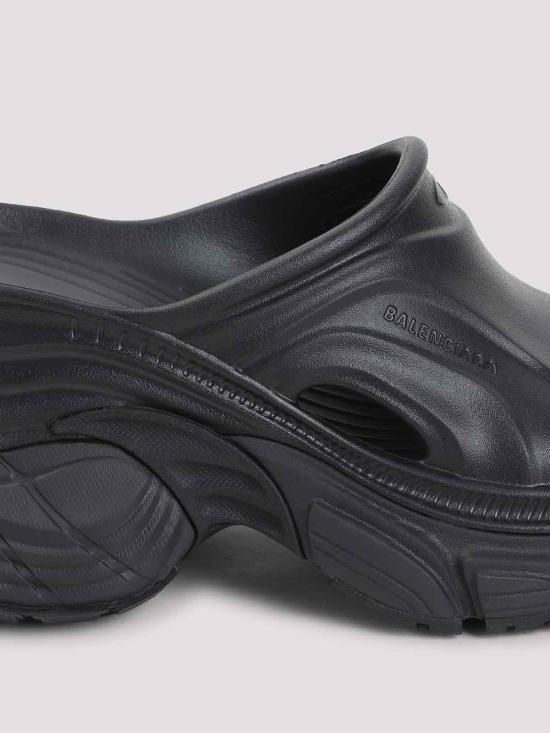 26SS 발렌시아가 뮬/슬리퍼 845068W6XLM1000 Black - BALENCIAGA