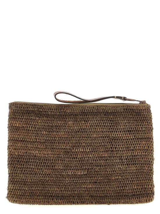 26SS 이벨리브 클러치/파우치 AMPYDARKTEA Brown - IBELIV