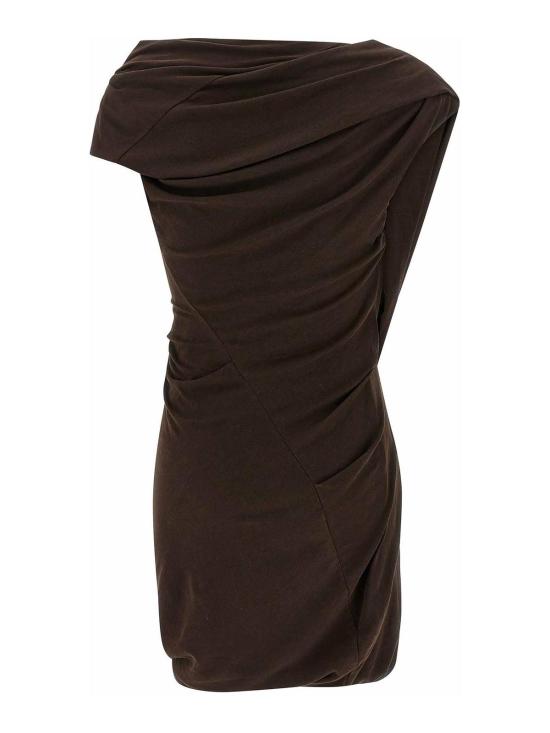 26SS 엔타이어 스튜디오 숏 원피스 ESSS26DR039086292 Brown - ENTIRE STUDIOS