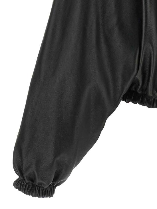 26SS 발렌시아가 가죽 자켓 856381TRS251000 Black - BALENCIAGA