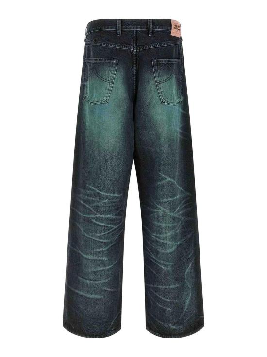 26SS 겐조 턴업 와이드 핏 진 FG55DP4246K762 Blue - KENZO