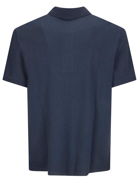 26SS 메종키츠네 폭스 헤드 레귤러 폴로 티셔츠 PM00209KP0002 0413 CLASSIC NAVY - MAISON KITSUNE