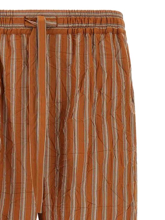 26SS 돌체앤가바나 스트레이트 팬츠 GVRMATFBMFSS8052 Brown - DOLCE & GABBANA