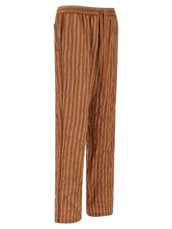 26SS 돌체앤가바나 스트레이트 팬츠 GVRMATFBMFSS8052 Brown - DOLCE & GABBANA