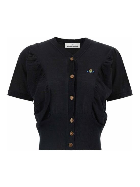 26SS 비비안웨스트우드 가디건 1803007EY001AN402 Black