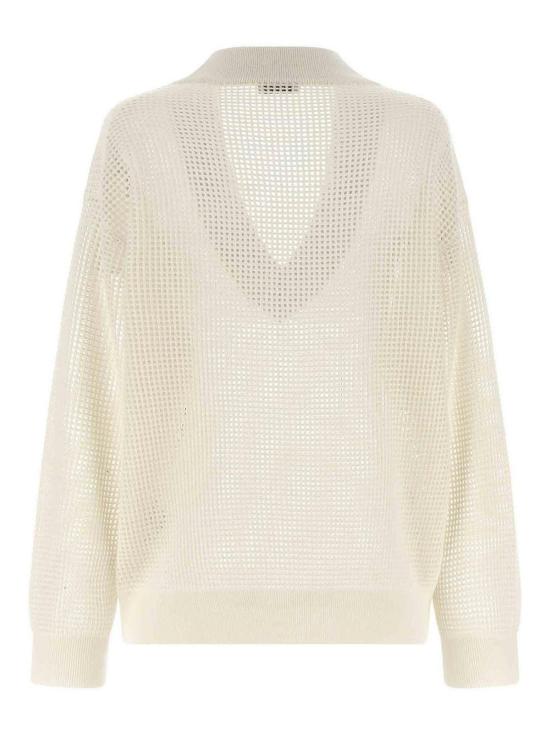 26SS 브루넬로 쿠치넬리 스웨터 M12205102CO312 White - BRUNELLO CUCINELLI