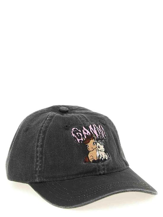 26SS 가니 모자 B3020094252 Black - GANNI
