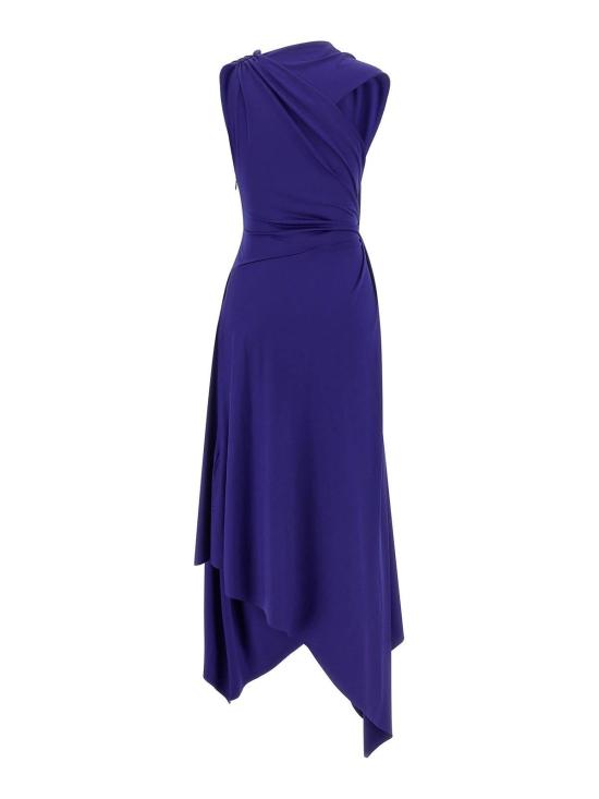 26SS 빅토리아 베컴 미디 원피스 1226JDR007199ABRIGHTINDIGO Blue - VICTORIA BECKHAM