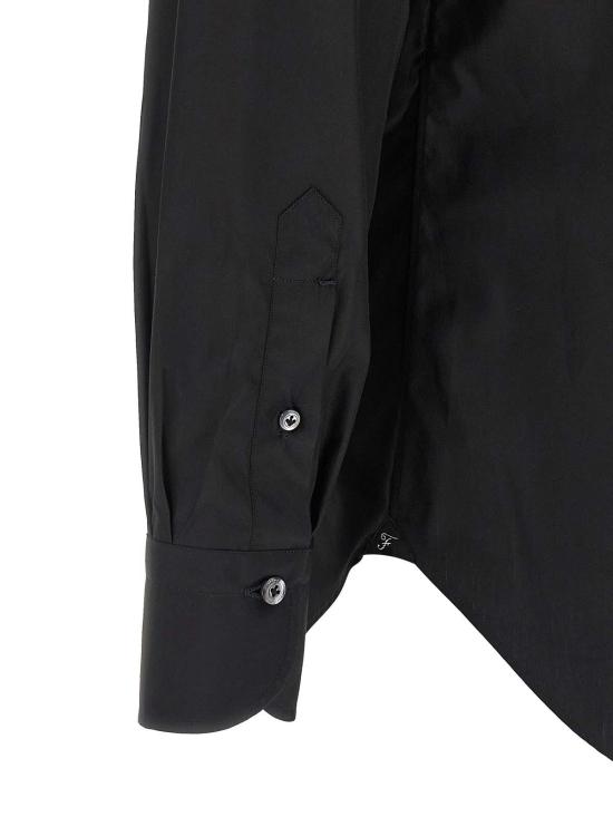 26SS 피나모레 긴팔 셔츠 C061402 Black - FINAMORE