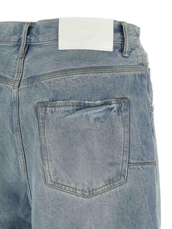 26SS 퍼플 브랜드 데님 숏팬츠 P070RTJL226LTINDIGO Light Blue - PURPLE BRAND