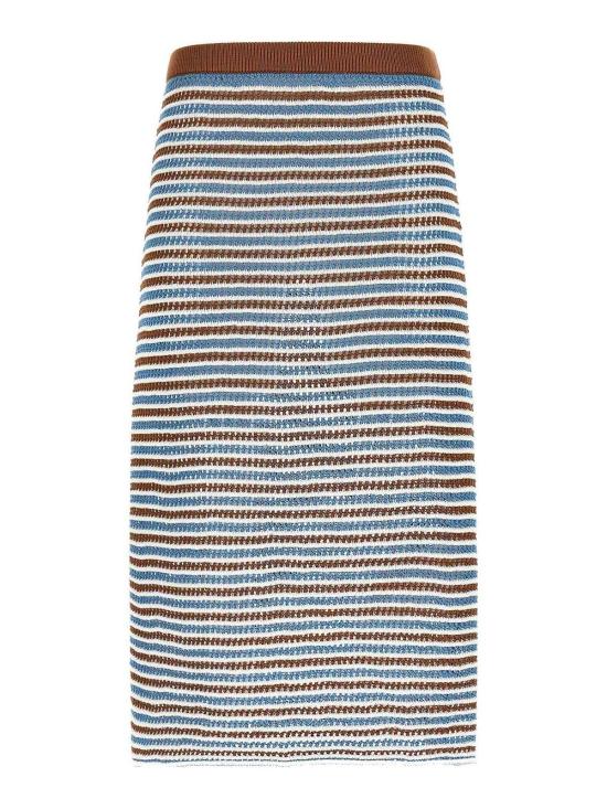 26SS 마르니 미디 스커트 GOMD0128Q0UFCB35CRM30 Multicolour