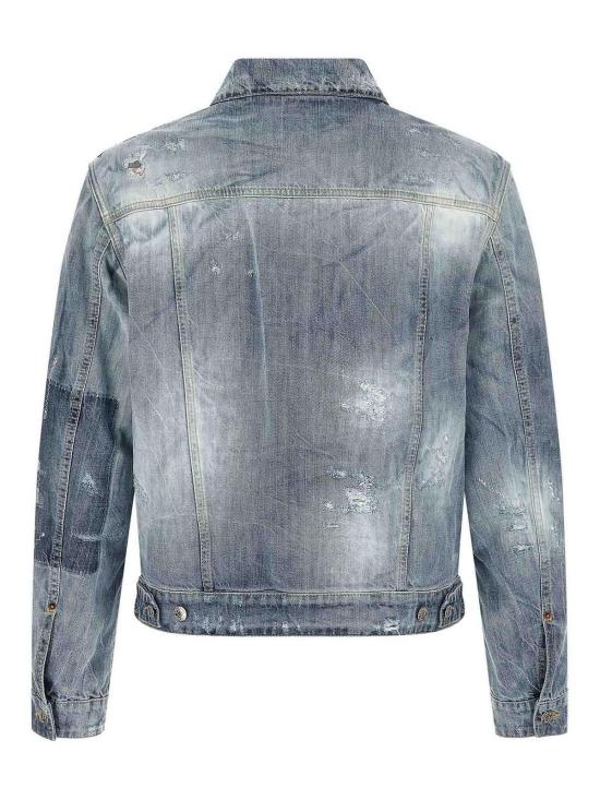 26SS 디스퀘어드2 데님 셔츠 S74AM1684D30011470 Blue - DSQUARED2