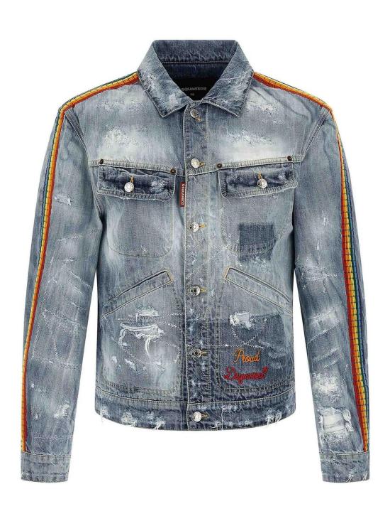 26SS 디스퀘어드2 데님 셔츠 S74AM1684D30011470 Blue