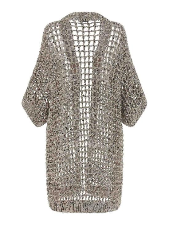 26SS 페세리코 가디건 E99166F039329A70A Silver - PESERICO