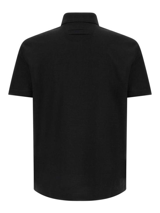  에르메네질도제냐 폴로 티셔츠 UH348A3H794001 Black - ERMENEGILDO ZEGNA